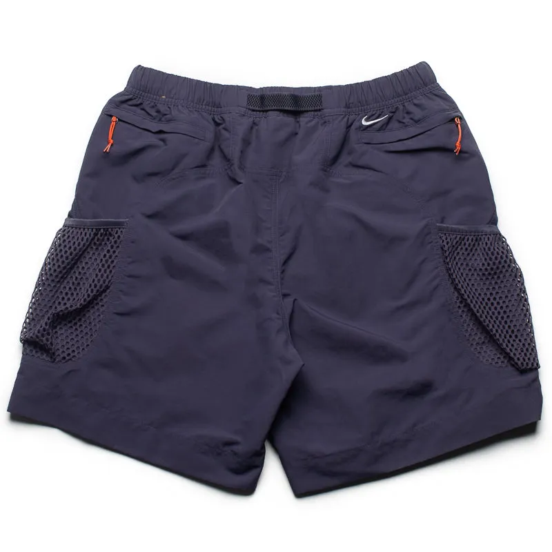 Nike ACG Snowgrass Shorts - Dark Raisin/Safety Orange