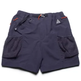 Nike ACG Snowgrass Shorts - Dark Raisin/Safety Orange