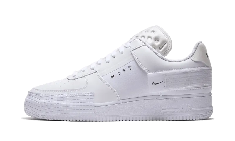 Nike Air Force 1 Low Drop Type Triple White