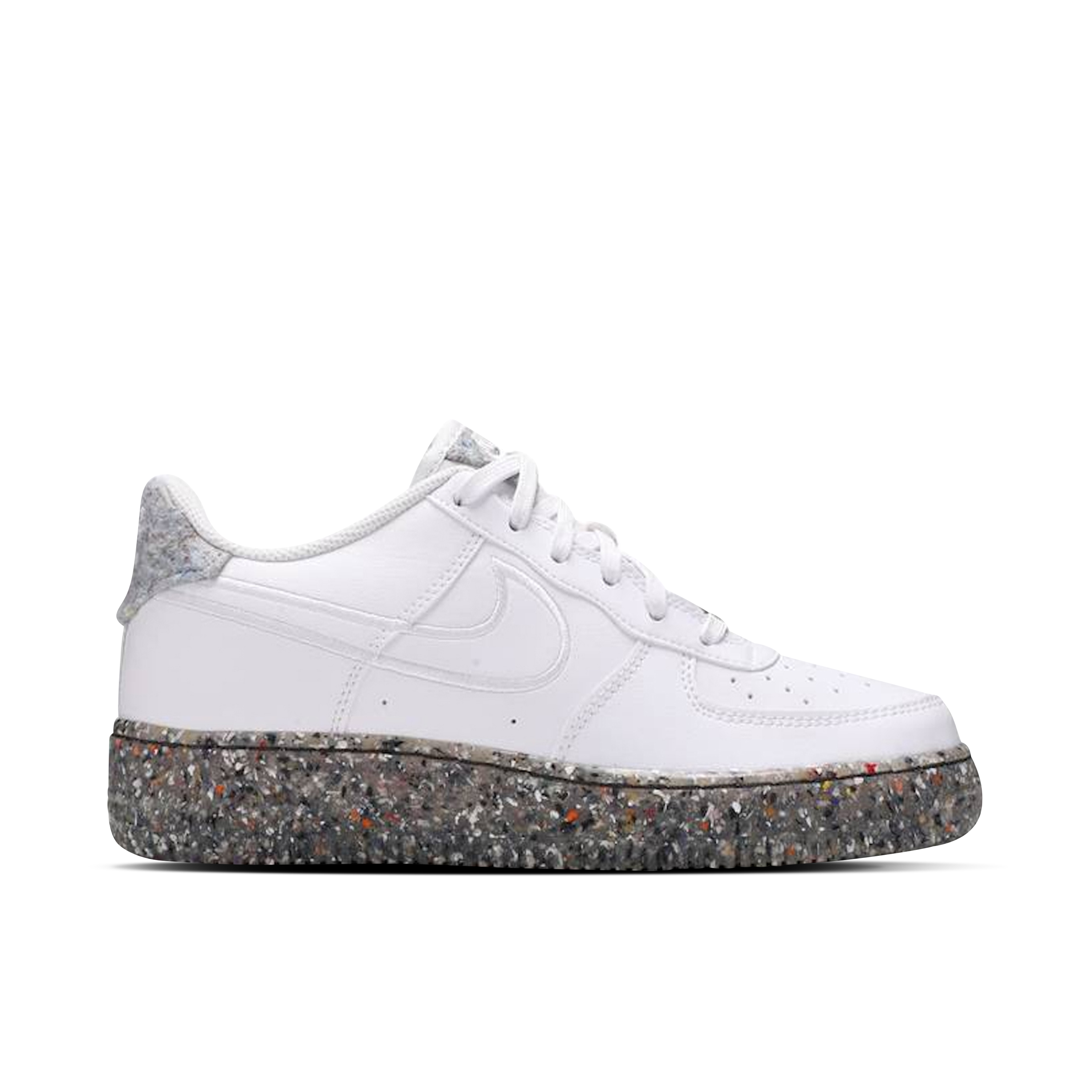 Nike Air Force 1 Low Recycled Wool Pack White GS | DB2813-100 | Laced