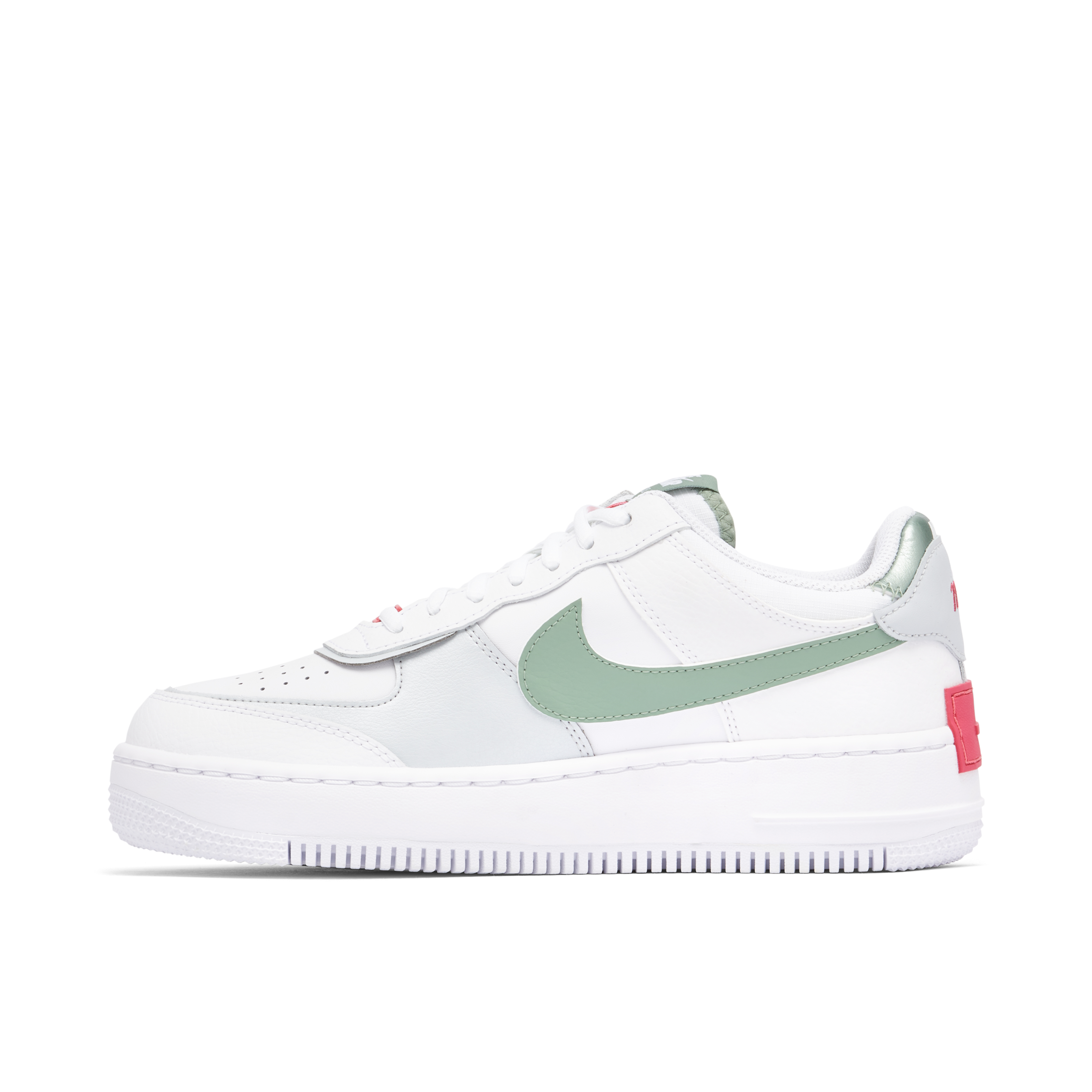 Nike Air Force 1 Shadow Jade Smoke Womens | CI0919-112 | Laced