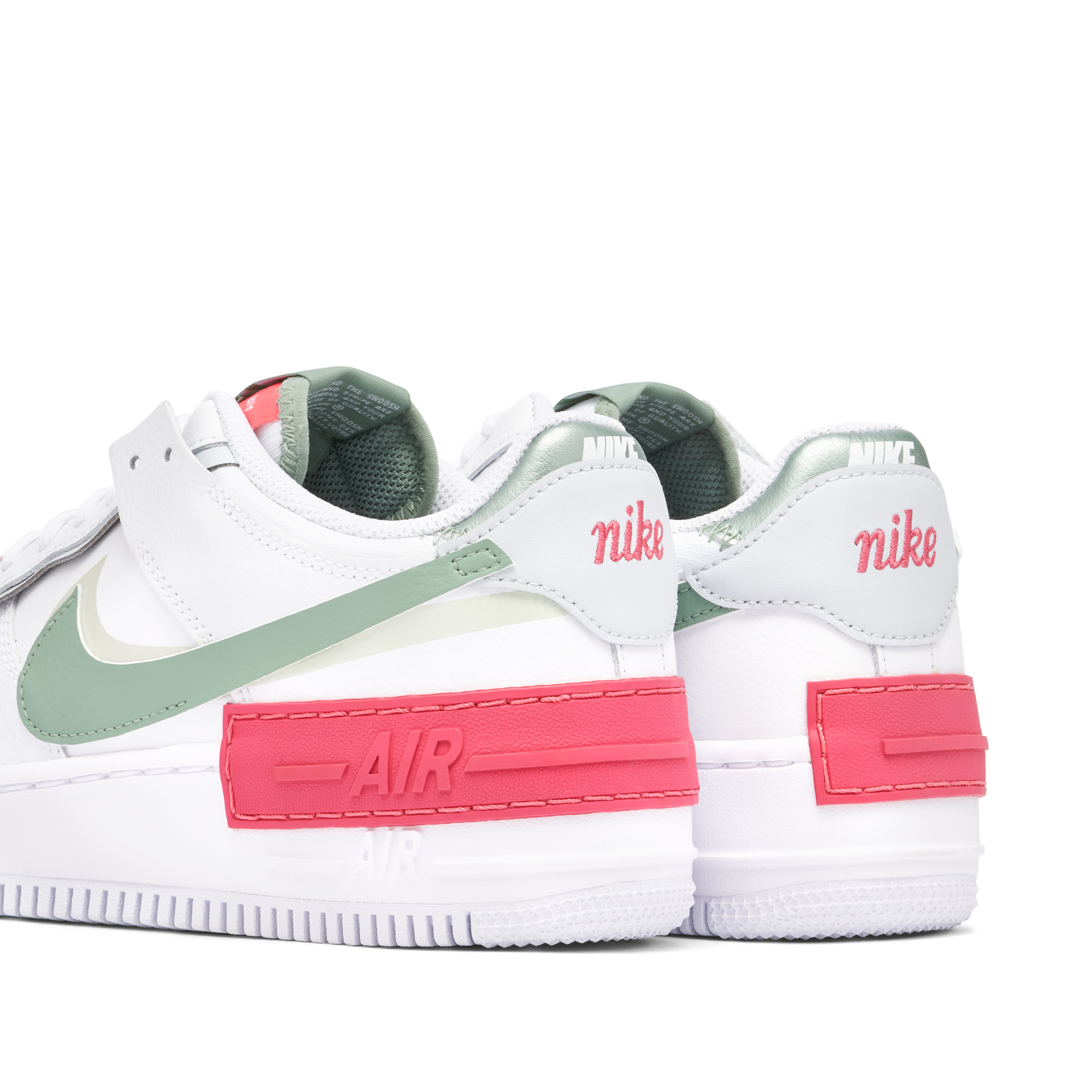 Nike Air Force 1 Shadow Jade Smoke Womens | CI0919-112 | Laced