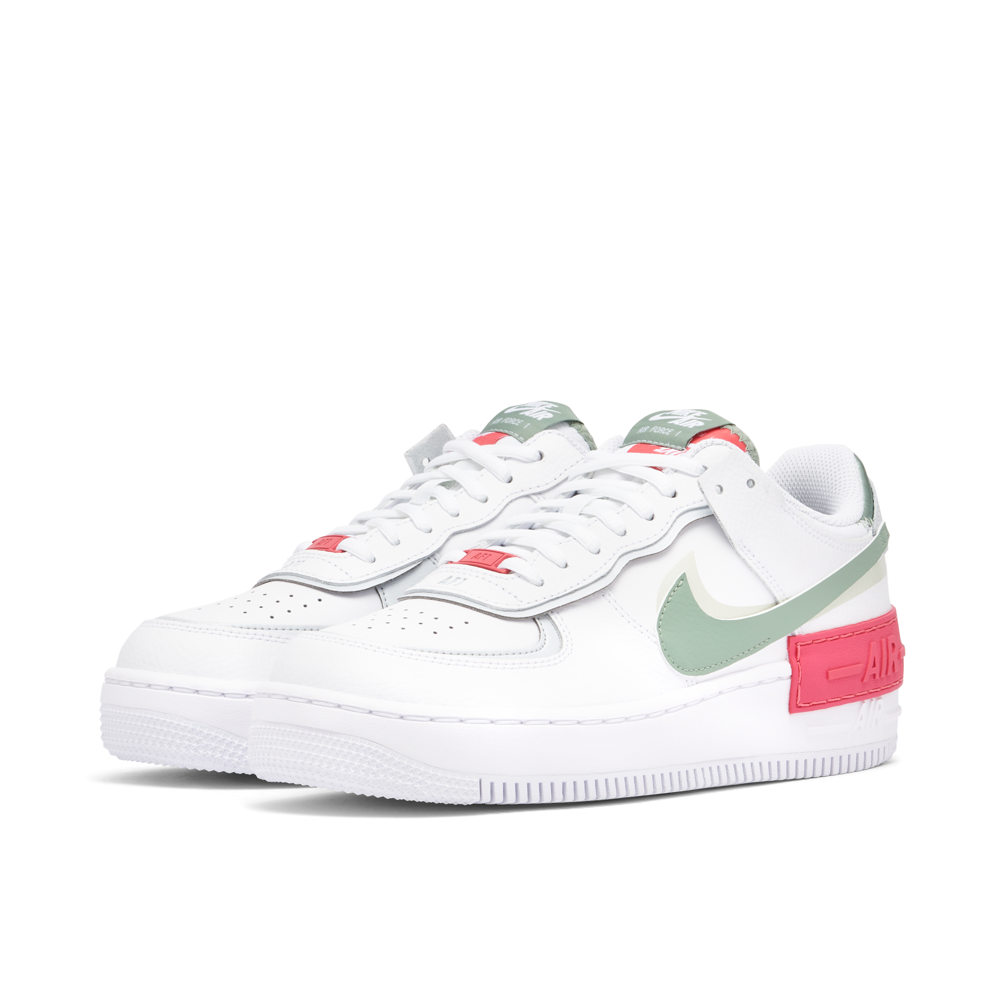 Nike Air Force 1 Shadow Jade Smoke Womens | CI0919-112 | Laced