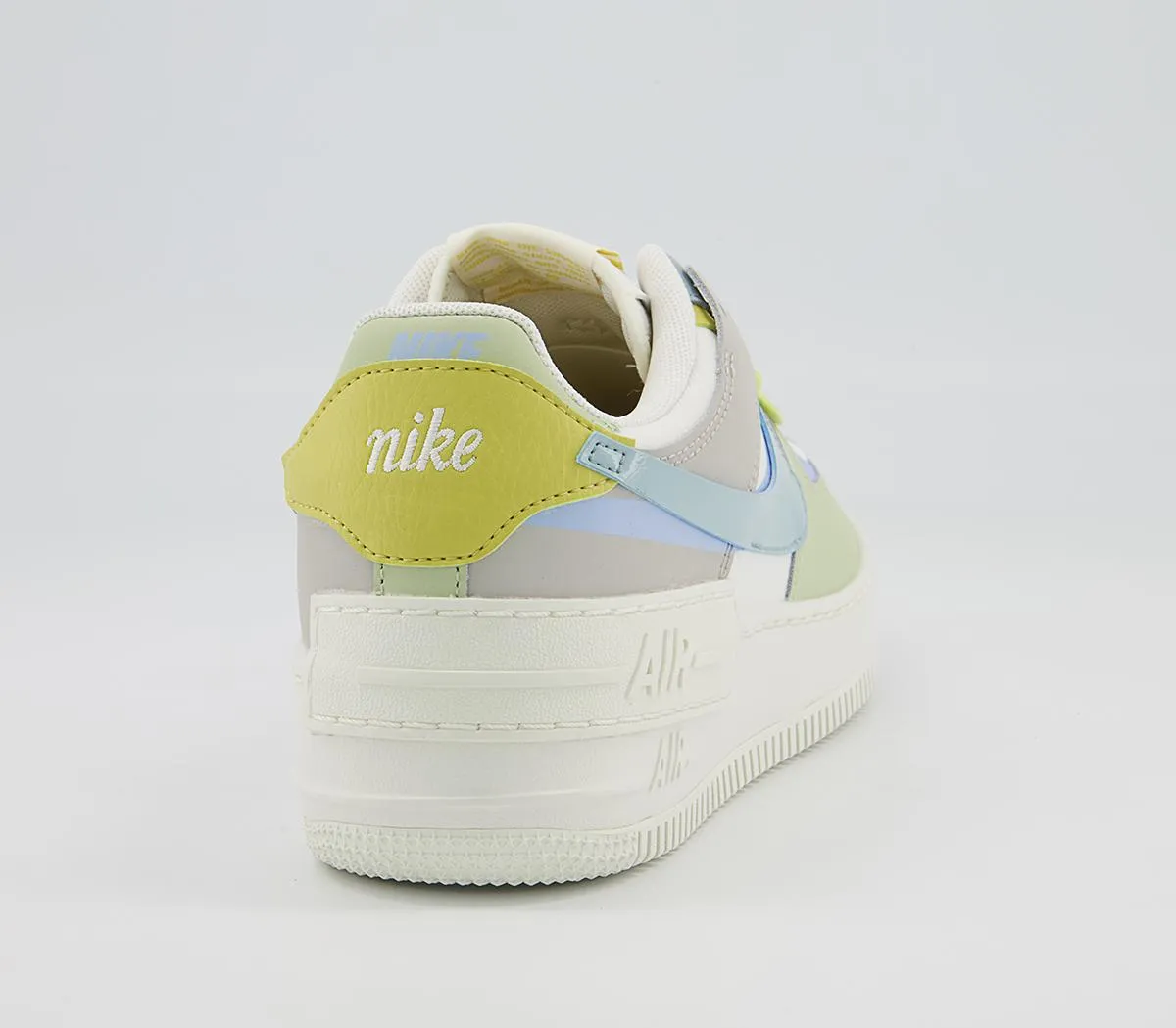 Nike Air Force 1 Shadow Trainers Sail Ocean Cube Light Marine