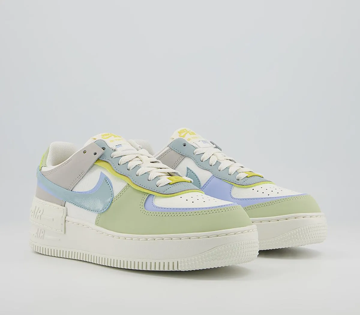 Nike Air Force 1 Shadow Trainers Sail Ocean Cube Light Marine