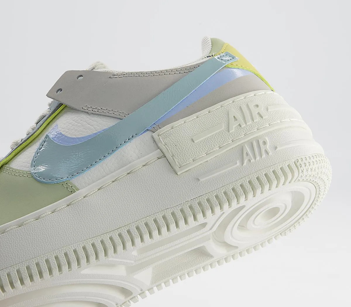 Nike Air Force 1 Shadow Trainers Sail Ocean Cube Light Marine