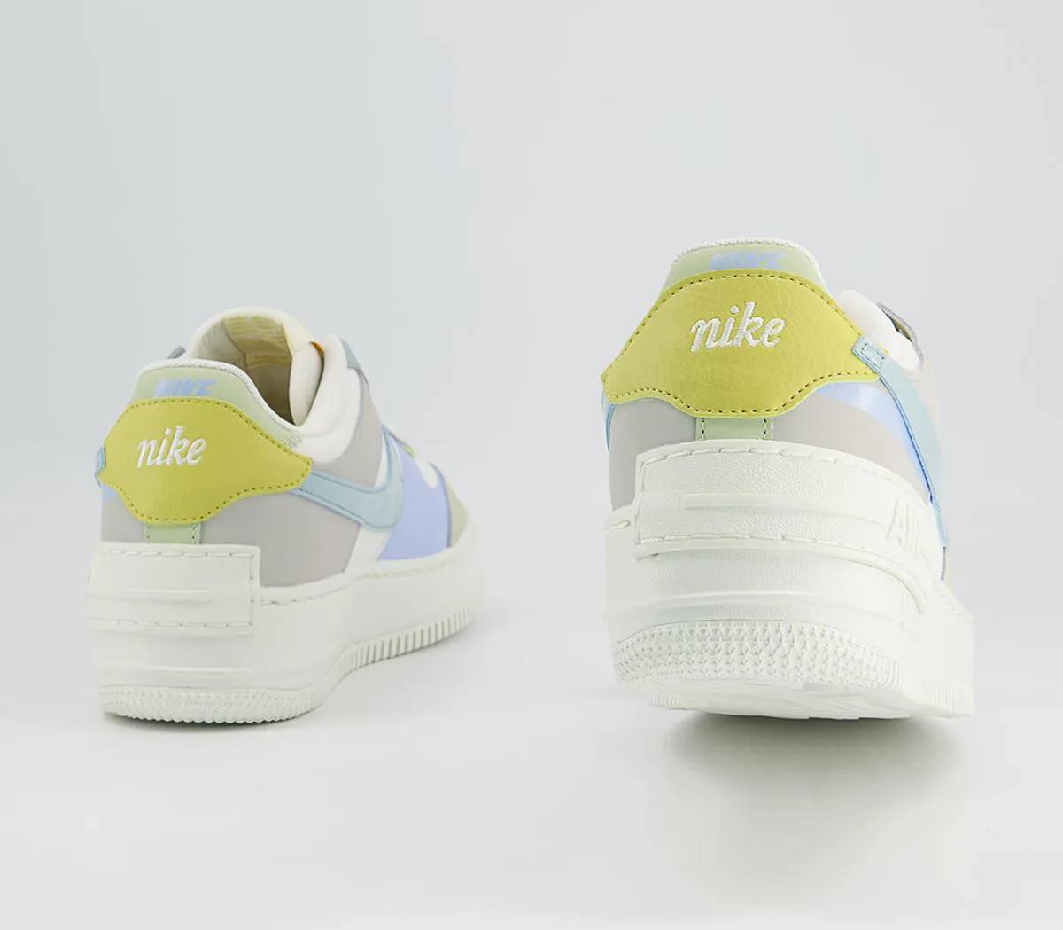 Nike Air Force 1 Shadow Trainers Sail Ocean Cube Light Marine