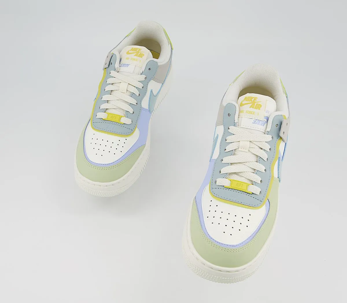 Nike Air Force 1 Shadow Trainers Sail Ocean Cube Light Marine