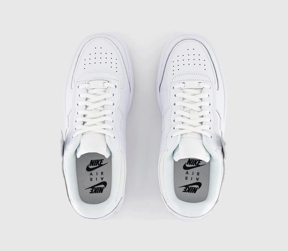 Nike Air Force 1 Shadow Trainers White Mono