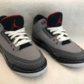 Nike Air Jordan 3 Retro GS "Stealth" Sz 5.5Y