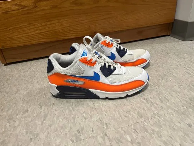 Nike Air Max 90 Orange/Blue Colorway