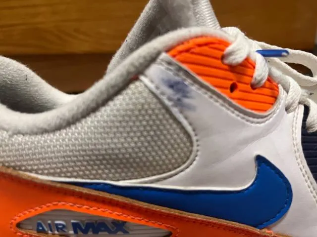 Nike Air Max 90 Orange/Blue Colorway