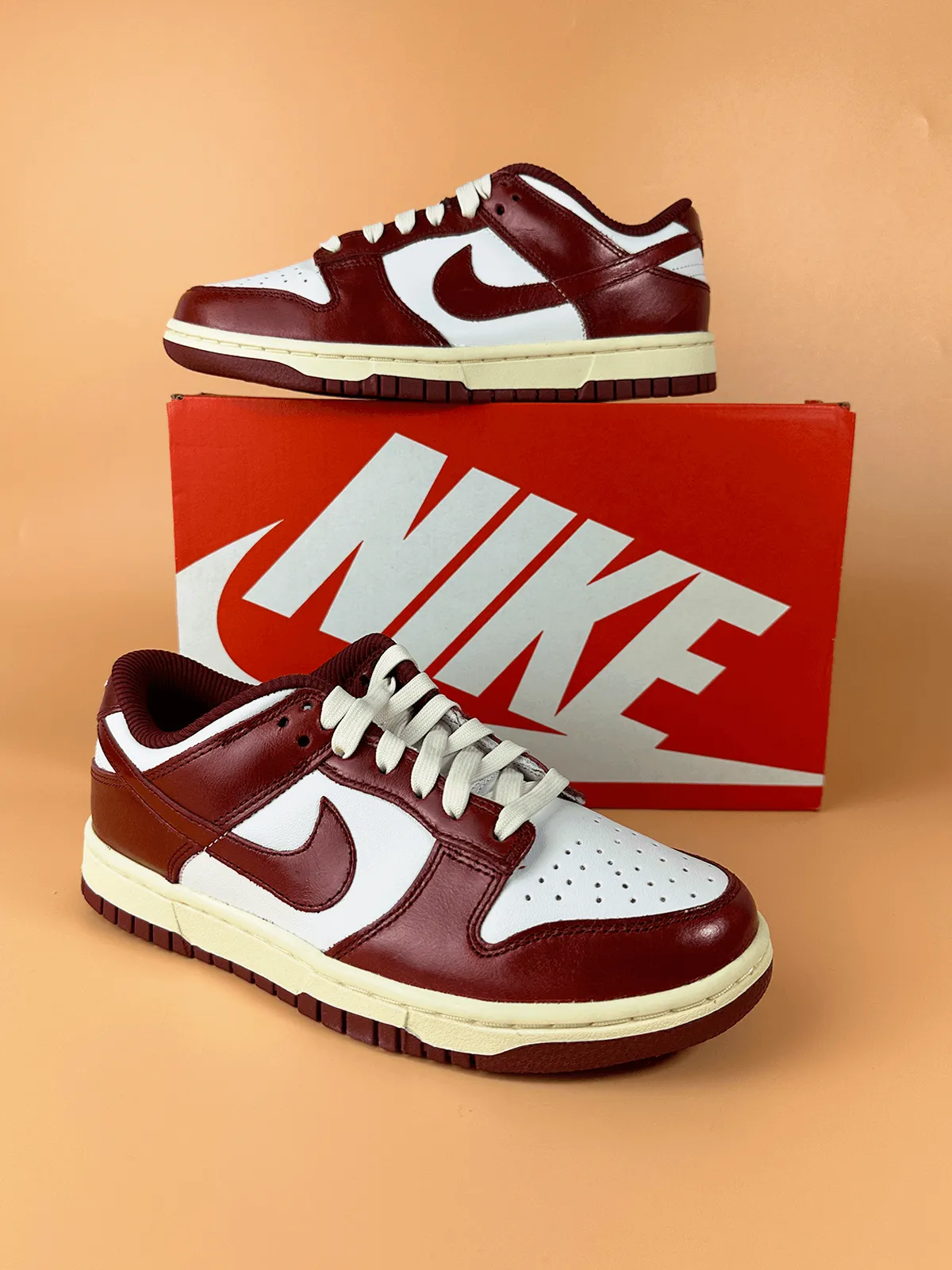 Nike Dunk Low PRM Team Red