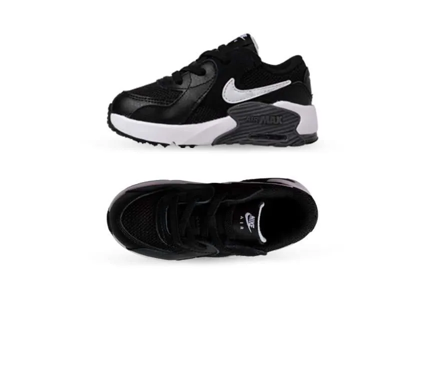 NIKE INFANT AIR MAX EXCEE - BLACK/WHITE-DARK GREY