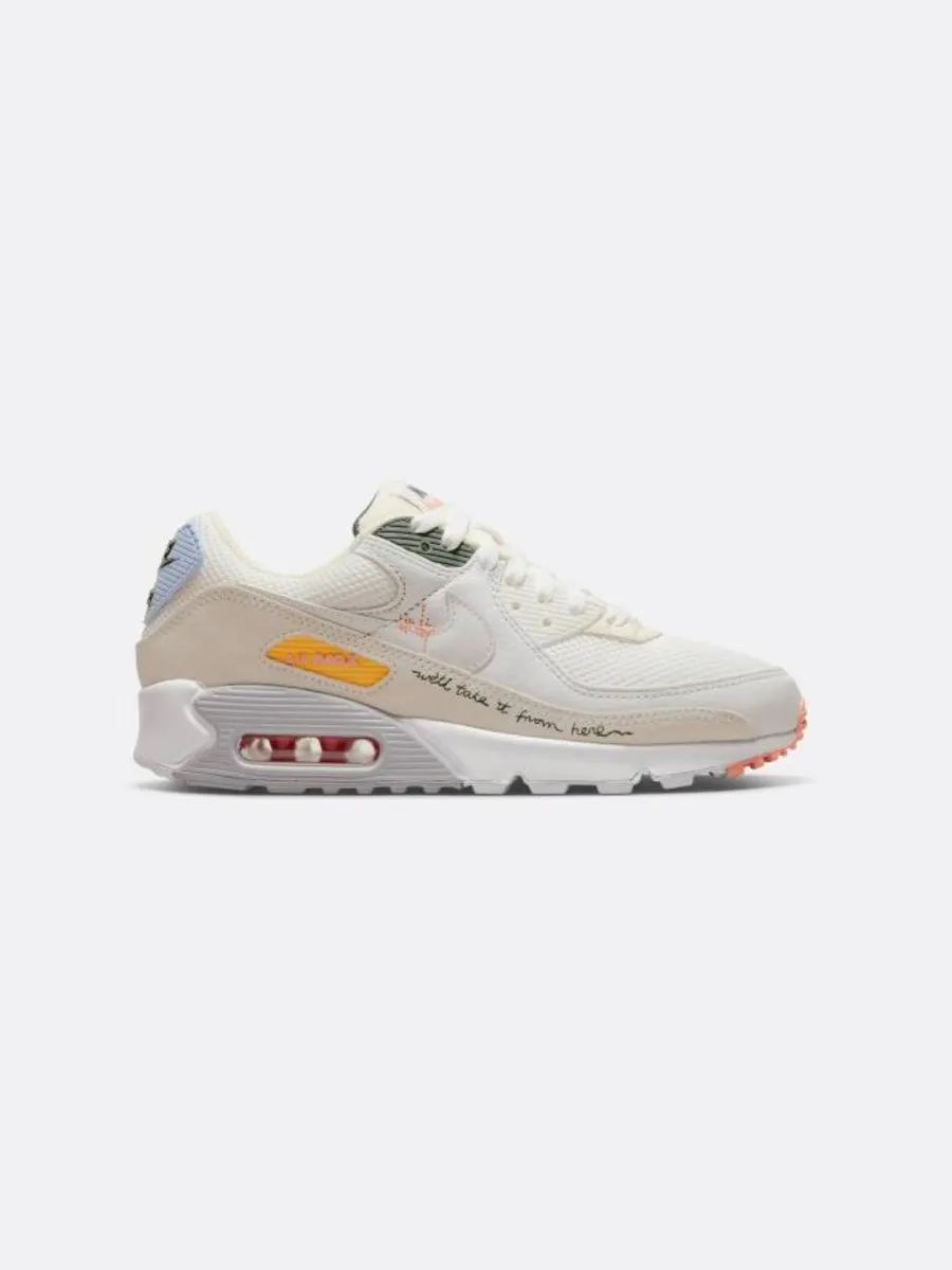 Nike - Women - Air Max 90 - Summit White/Pro Green