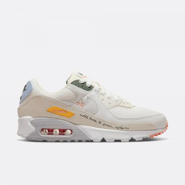 Nike - Women - Air Max 90 - Summit White/Pro Green