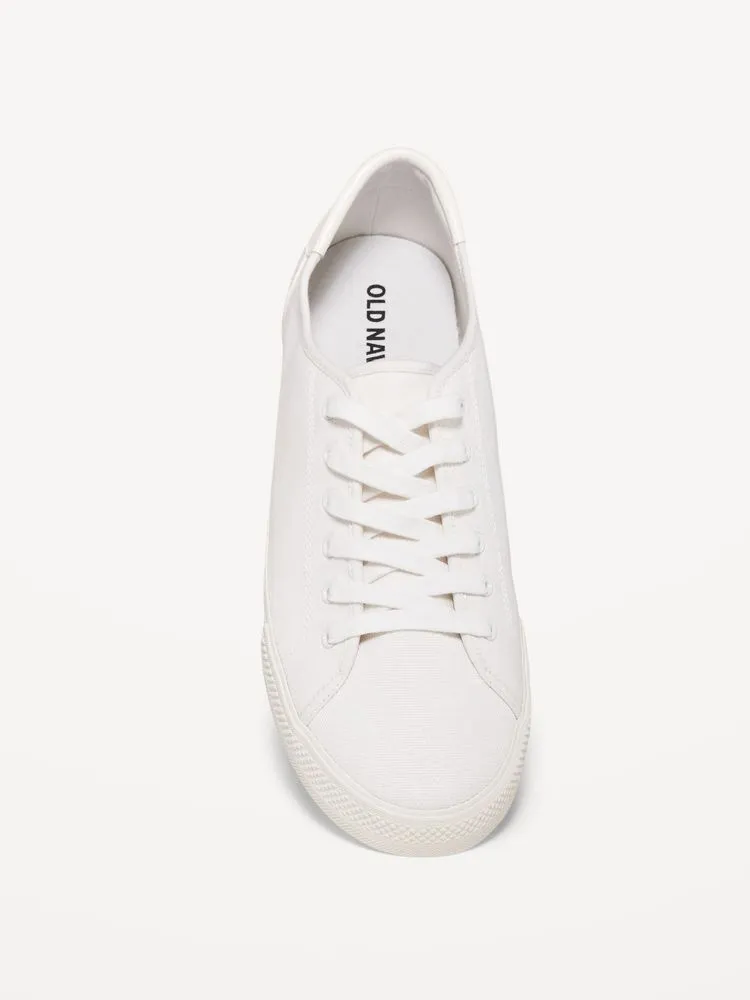 Old Navy Canvas Lace-Up Sneakers