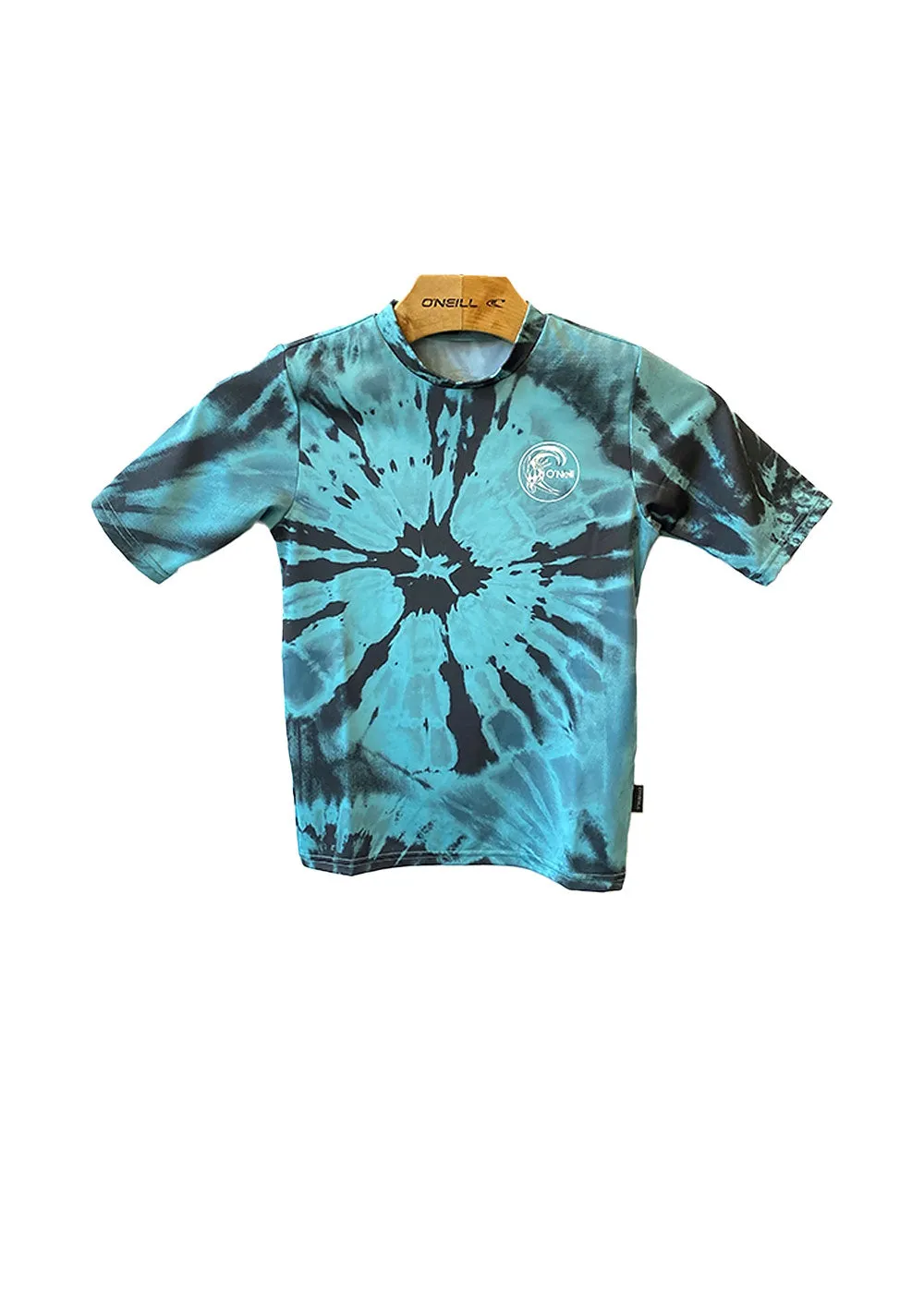 ONeill Boys Tie Dye SS UV Rash Vest