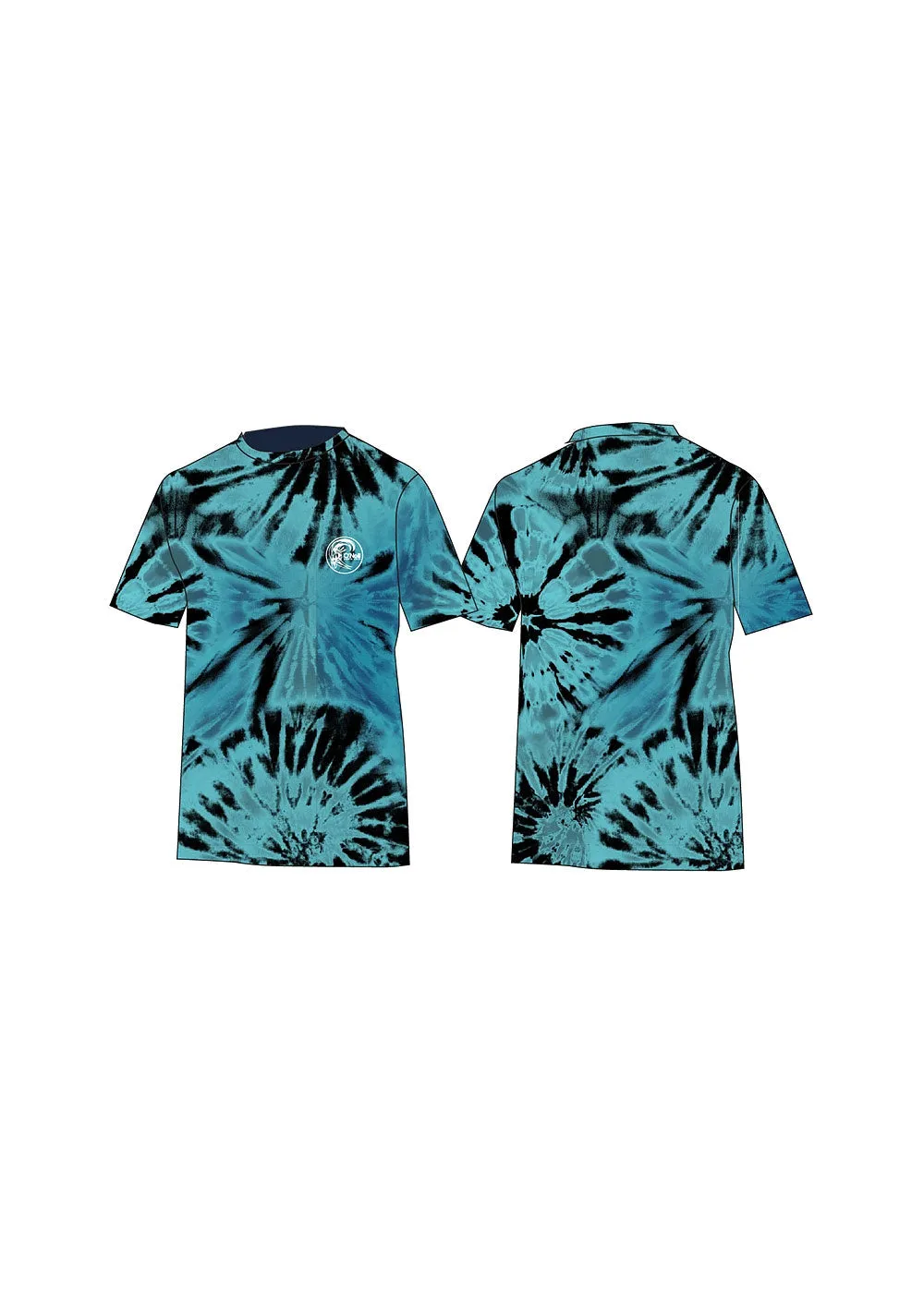 ONeill Boys Tie Dye SS UV Rash Vest