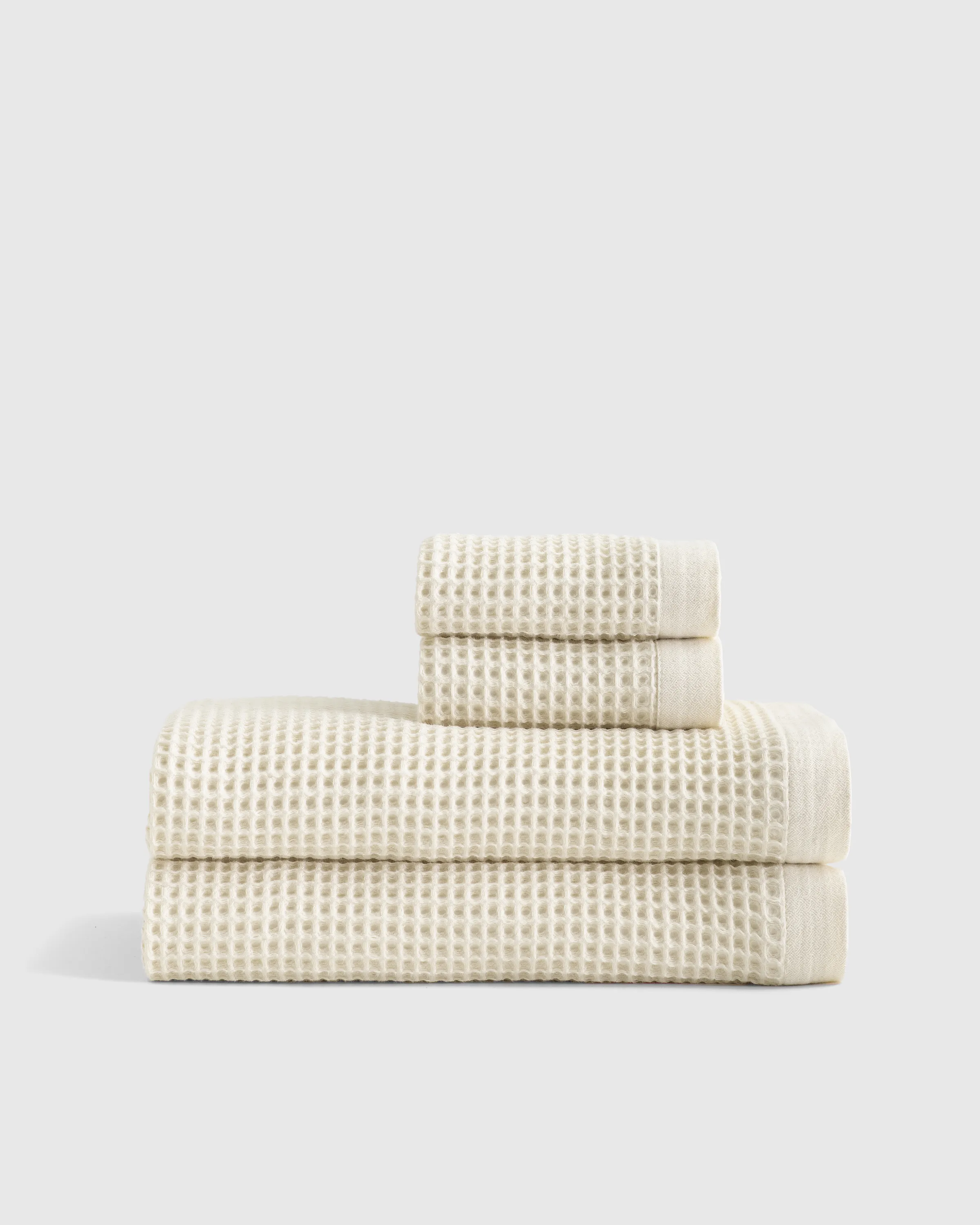 Organic Turkish Waffle Bath Sheet Bundle