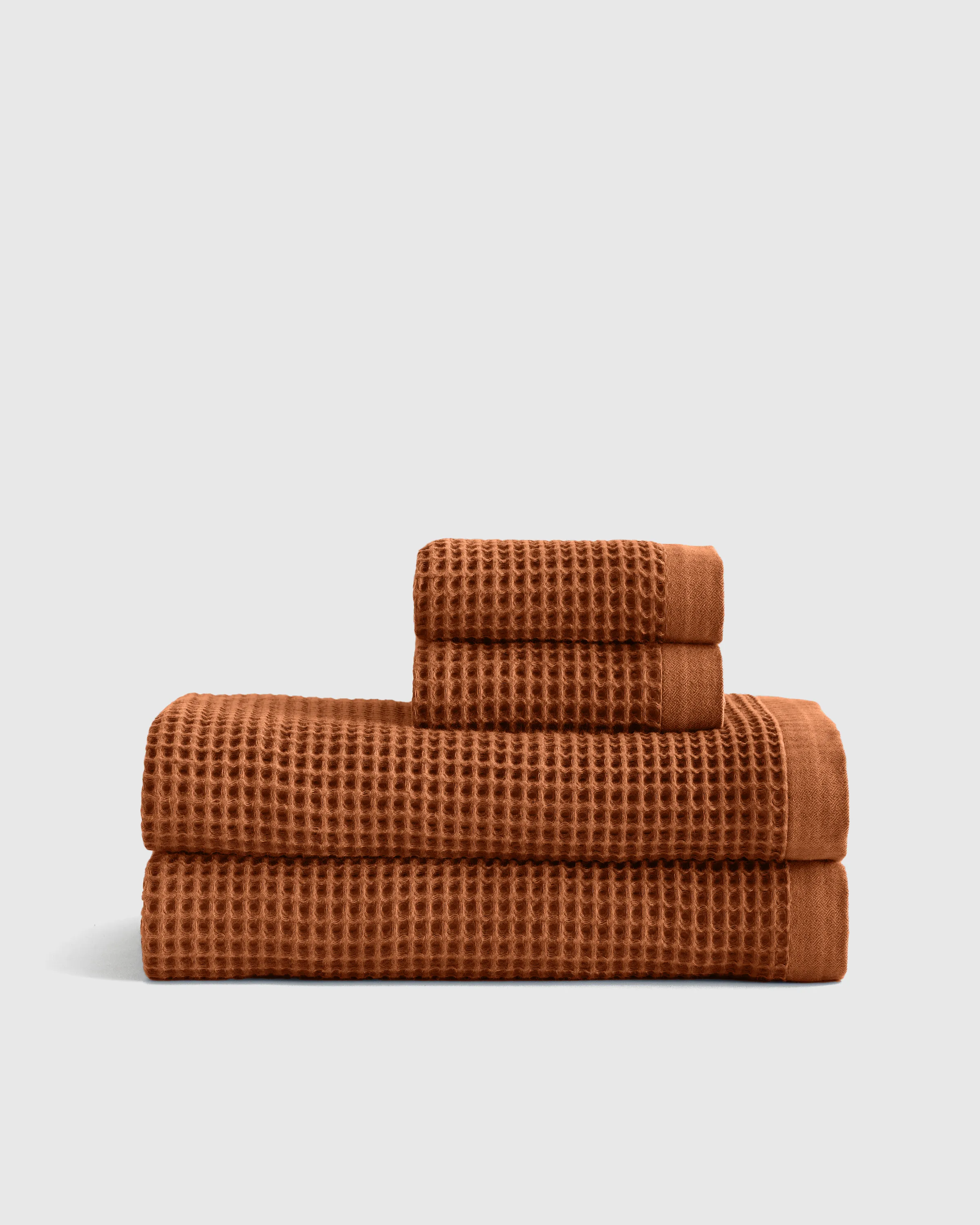 Organic Turkish Waffle Bath Sheet Bundle