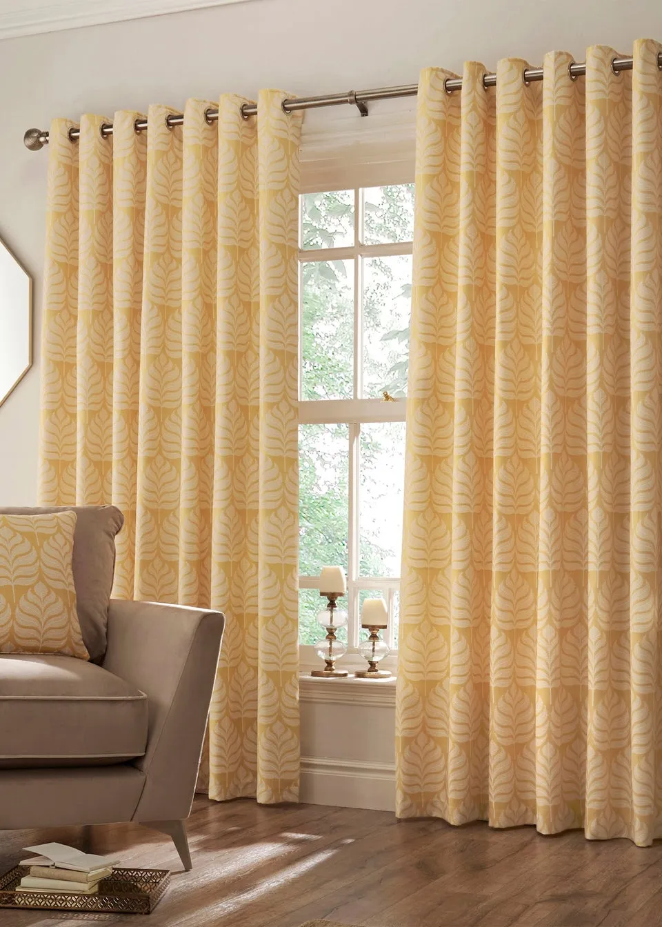 Paoletti Horto Botanical Eyelet Curtains