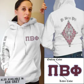 Pi Beta Phi Crest Hoodie - G185 - SUB