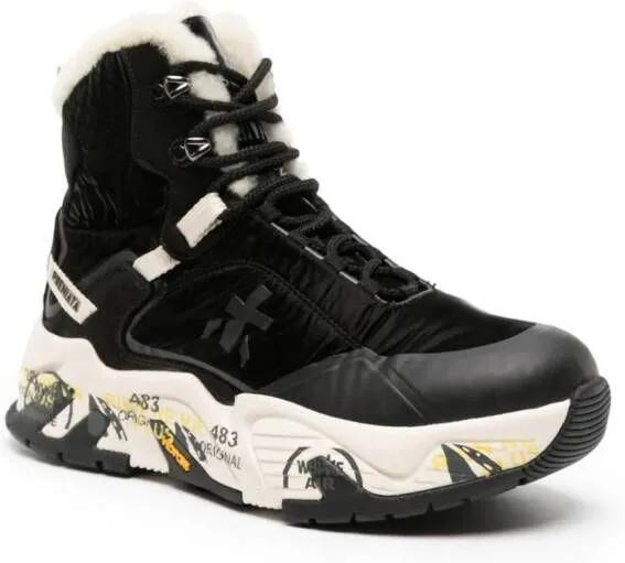 Premiata Saintcrossd 333M high-top sneakers Black