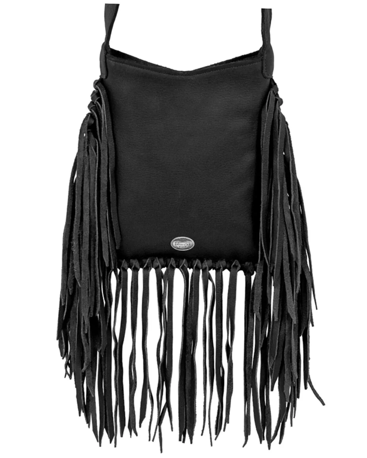 Product Name:  American West Women's Hair-On Fringe Saddle Crossbody