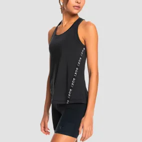 Roxy Bold Moves Sports Vest Top Anthracite - Womens