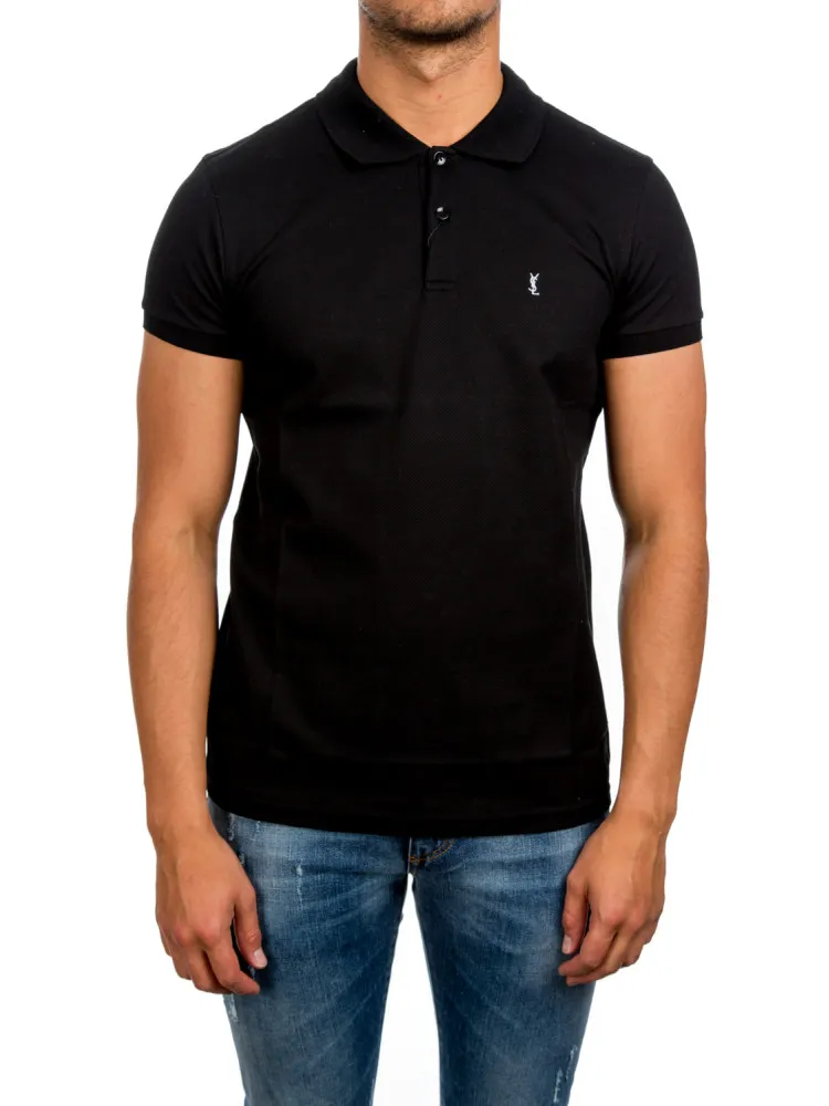 Saint Laurent Classical Neck Polo | Credomen