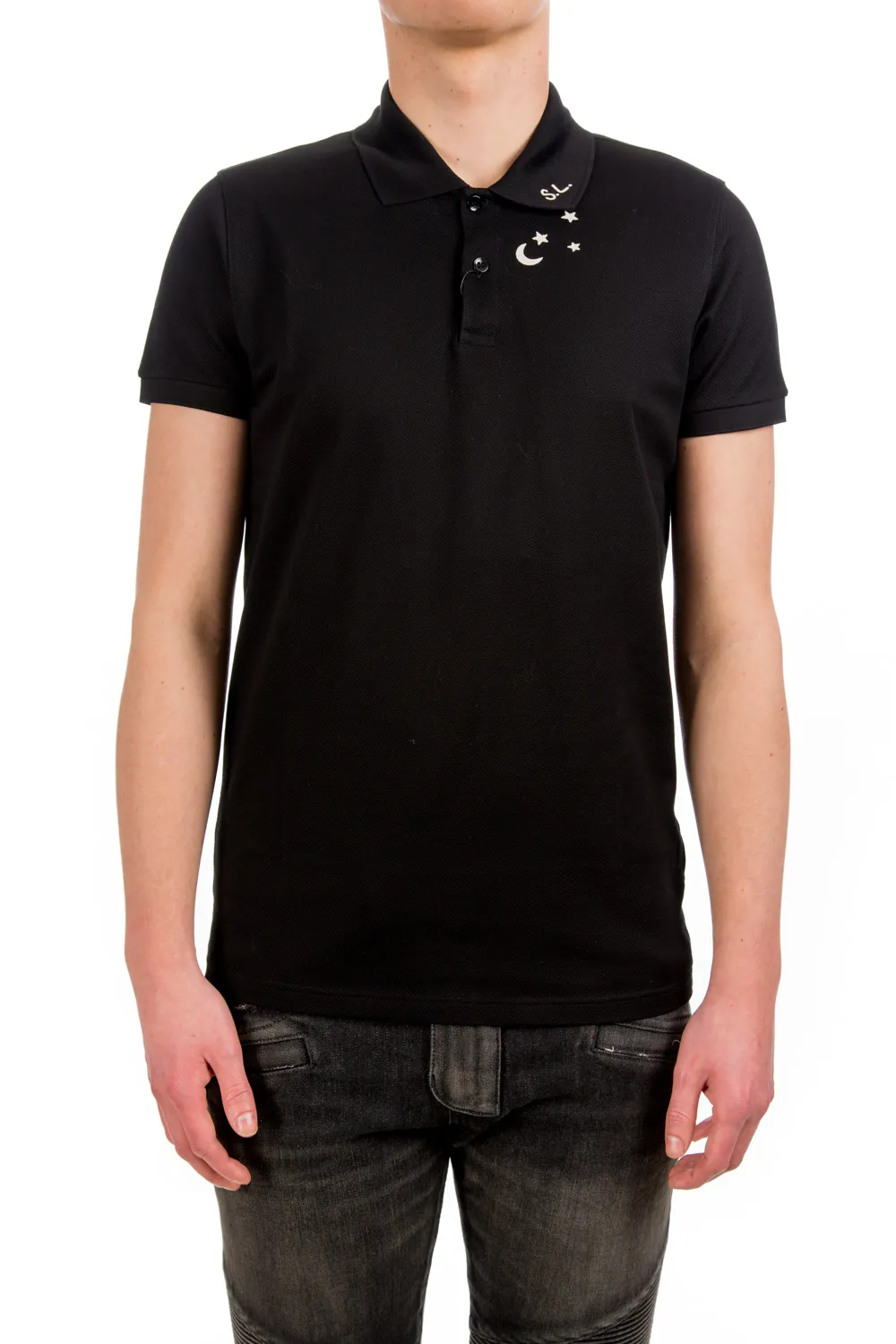 Saint Laurent Polo Coton Constellation | Credomen