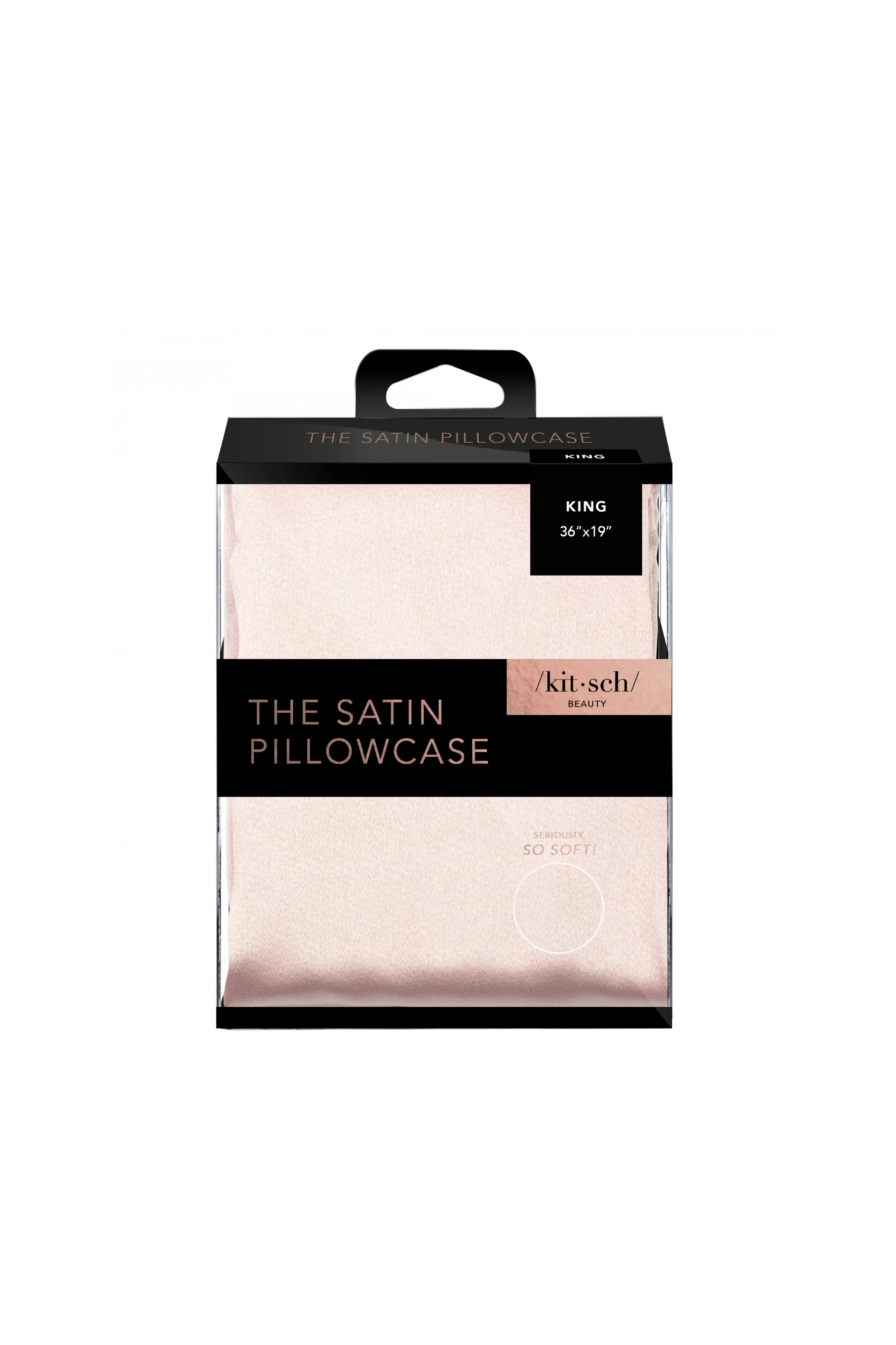 Satin Pillowcase - Blush by KITSCH