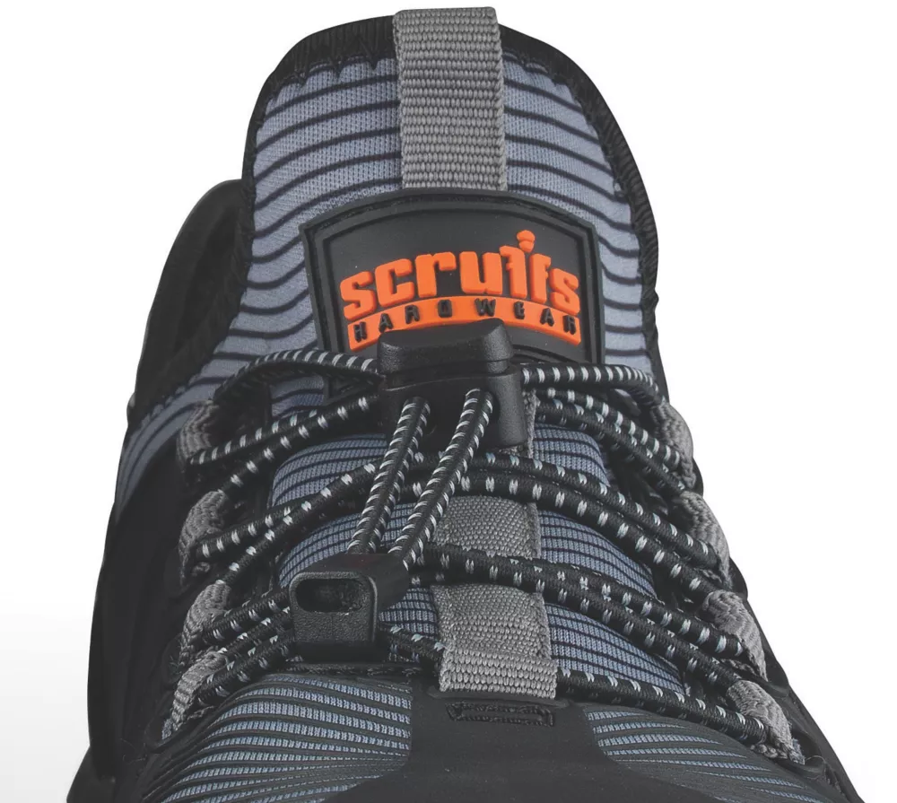 Scruffs Argon  Womens  Safety Trainers Black Size 6 - Screwfix