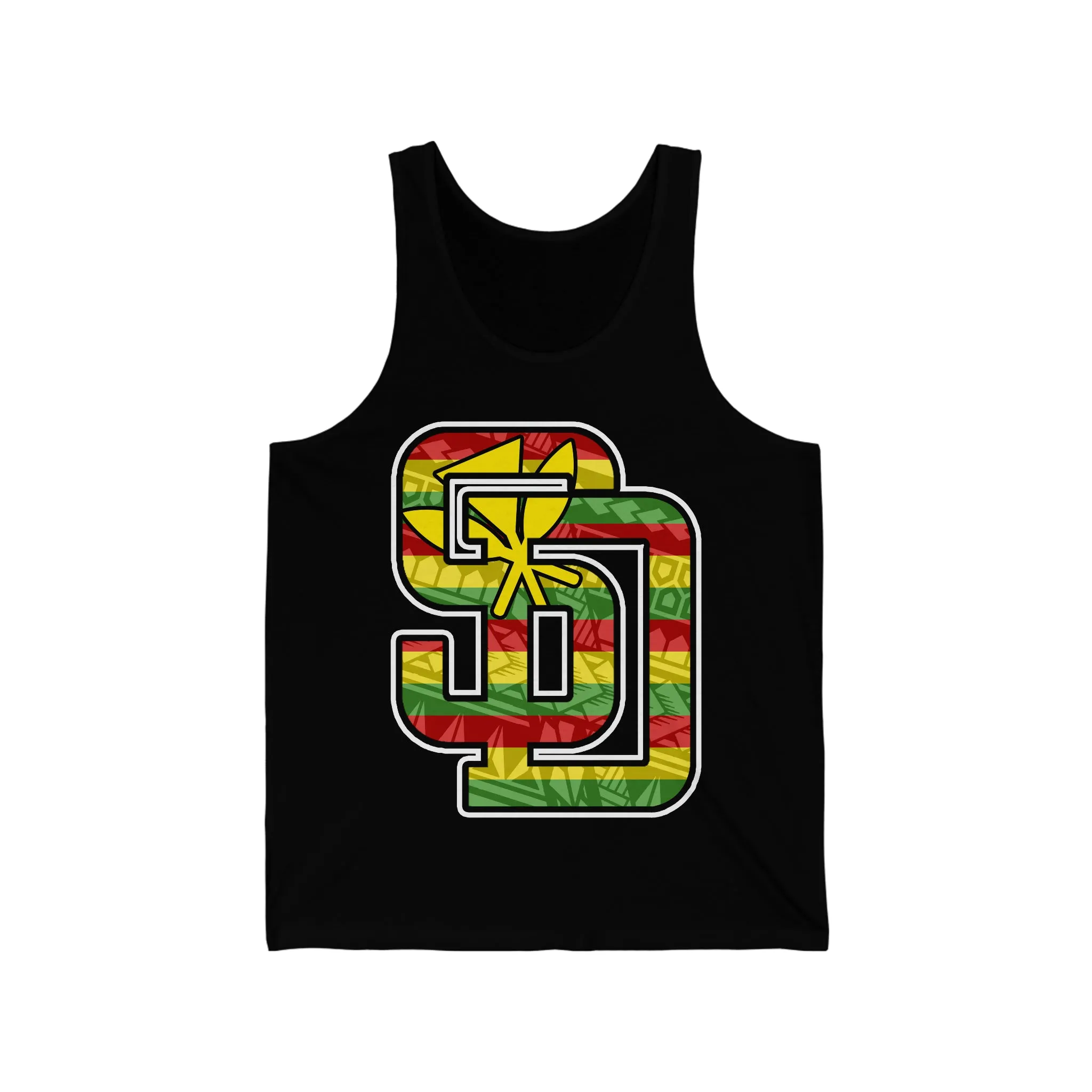 Sd Hawaii Tribal Unisex Jersey Tank