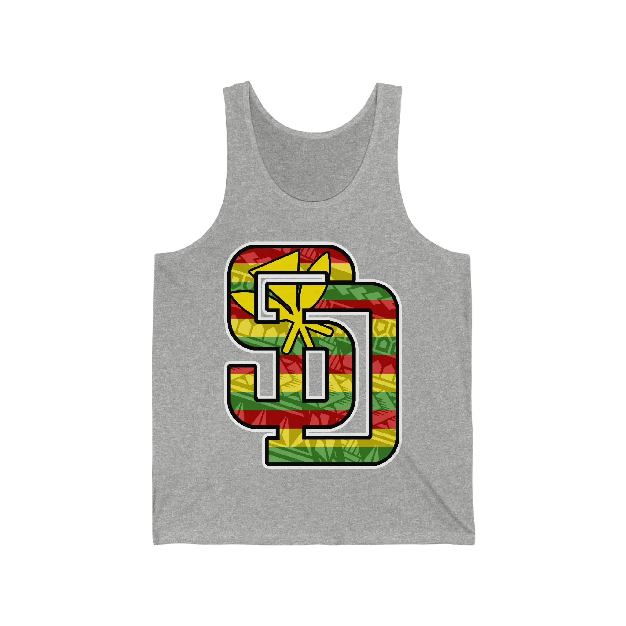 Sd Hawaii Tribal Unisex Jersey Tank