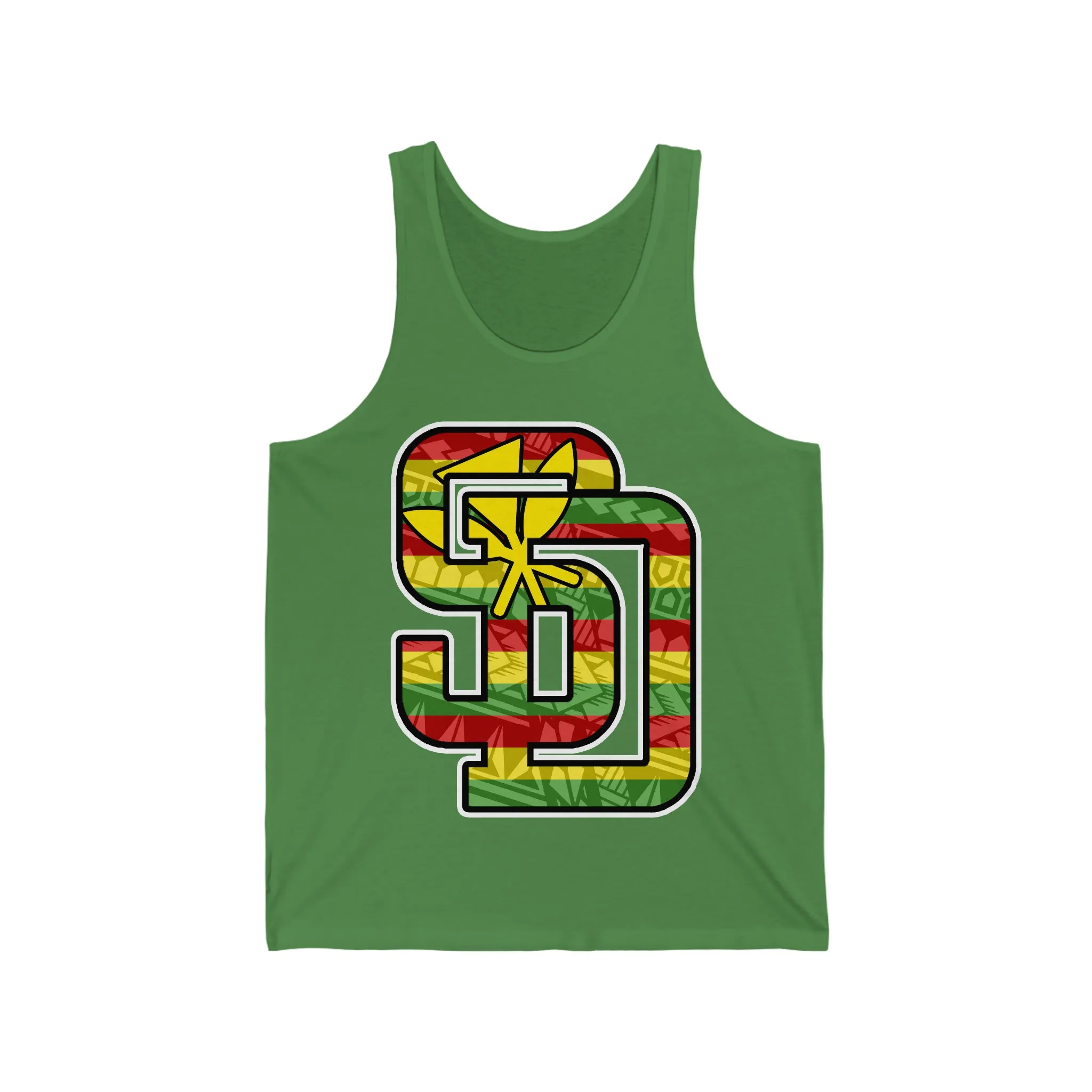 Sd Hawaii Tribal Unisex Jersey Tank