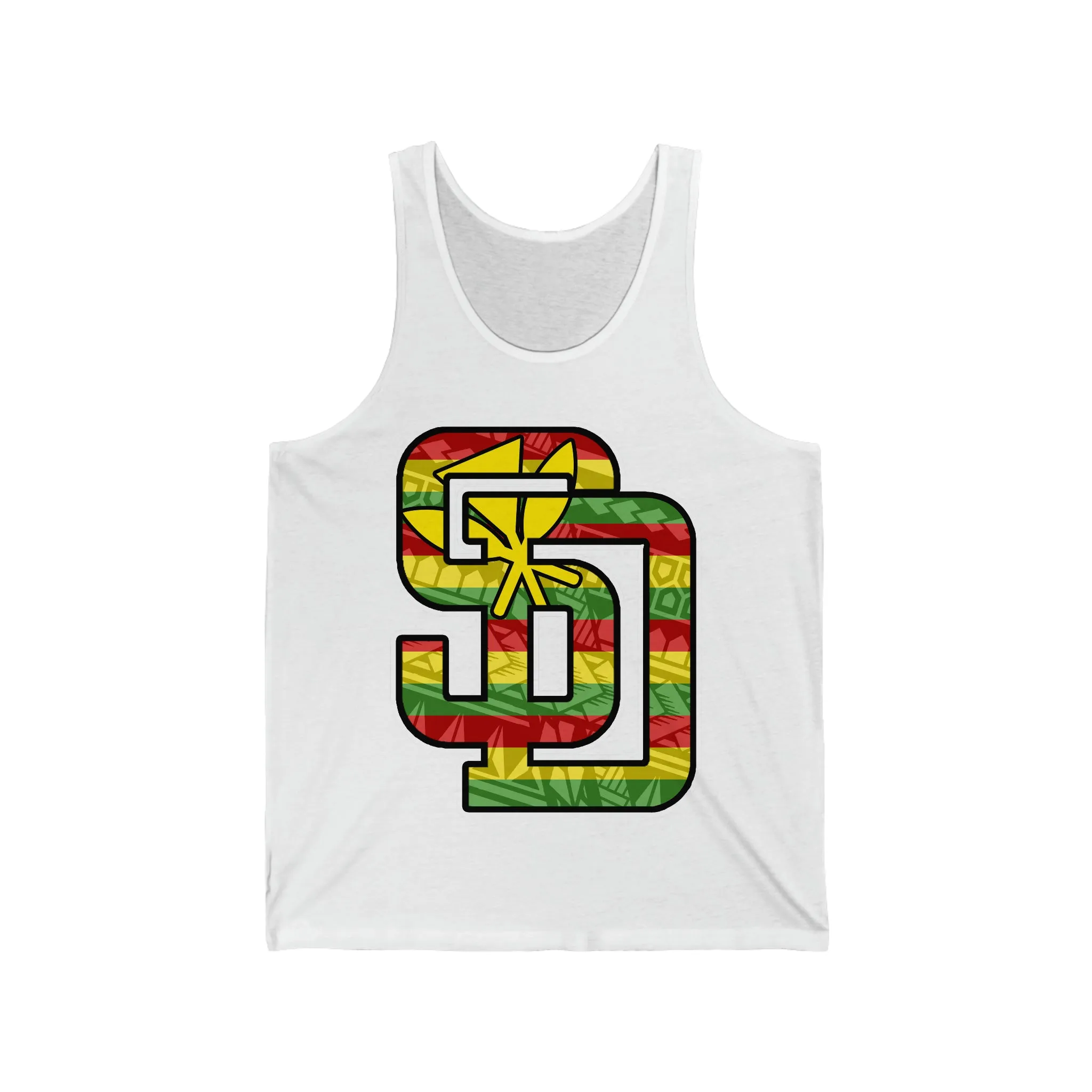 Sd Hawaii Tribal Unisex Jersey Tank