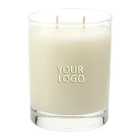 Seventh Ave Apothecary Minted Lavender and Sage Glass Jar Custom Candles, White