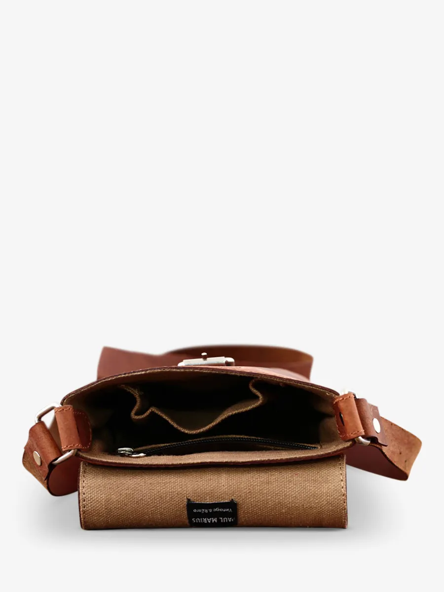 shoulder bag for woman Brown - L'Authentique - S Light Brown | PAUL MARIUS