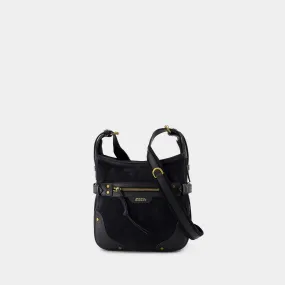 Sierra Hobo S Gd Crossbody - Isabel Marant - Leather - Black