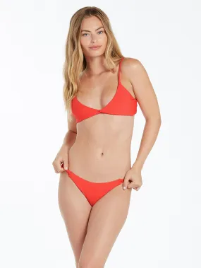 Simply Seamless Vneck Bikini Top - PISTOL PUNCH