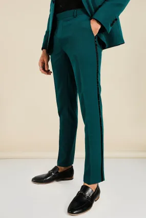 Skinny Tuxedo Suit Trousers