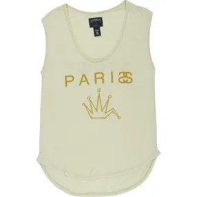 Stussy Cream Paris Tank Top