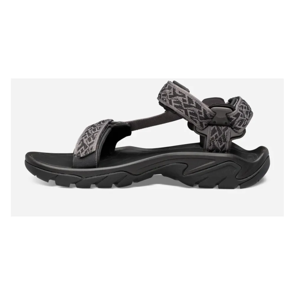 Teva Terra FI 5 Universal Wavy Trail Black Vegan Men’s Sandals