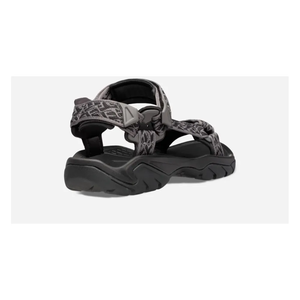 Teva Terra FI 5 Universal Wavy Trail Black Vegan Men’s Sandals