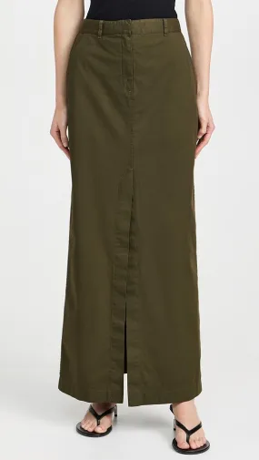 Theory   Front Vented Maxi Skirt 