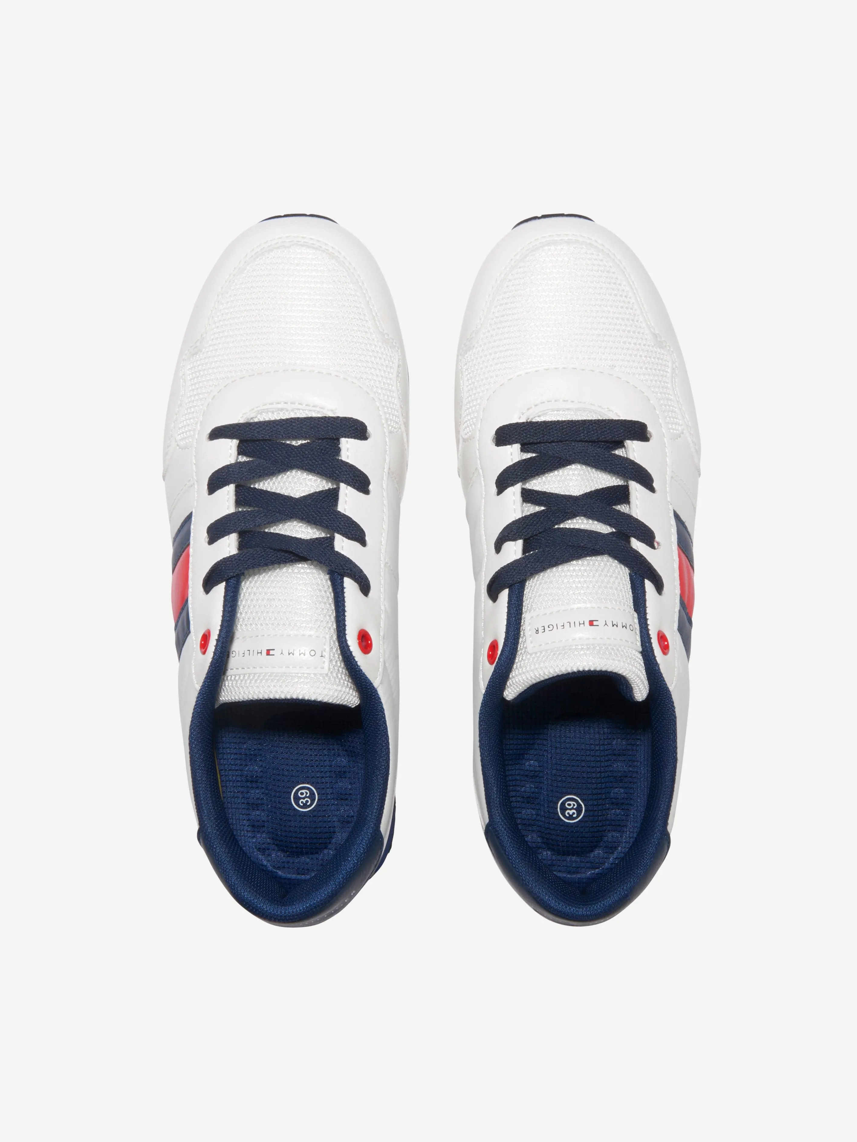 Tommy Hilfiger Boys Lace Up Logo Trainers