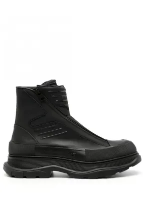 TREAD LEATHER HIGH BOOT