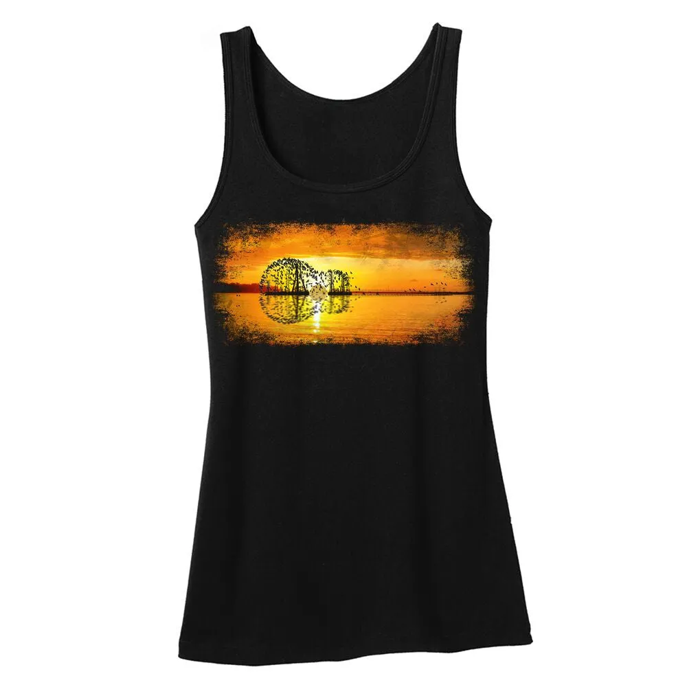 Tribut - Yellow Acoustic Sunset Tank (Women)